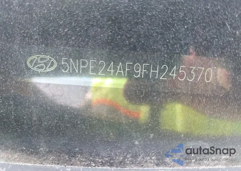 2015 Hyundai Sonata Se z USA, uszkodzony, nr VIN 5NPE24AF9FH245370